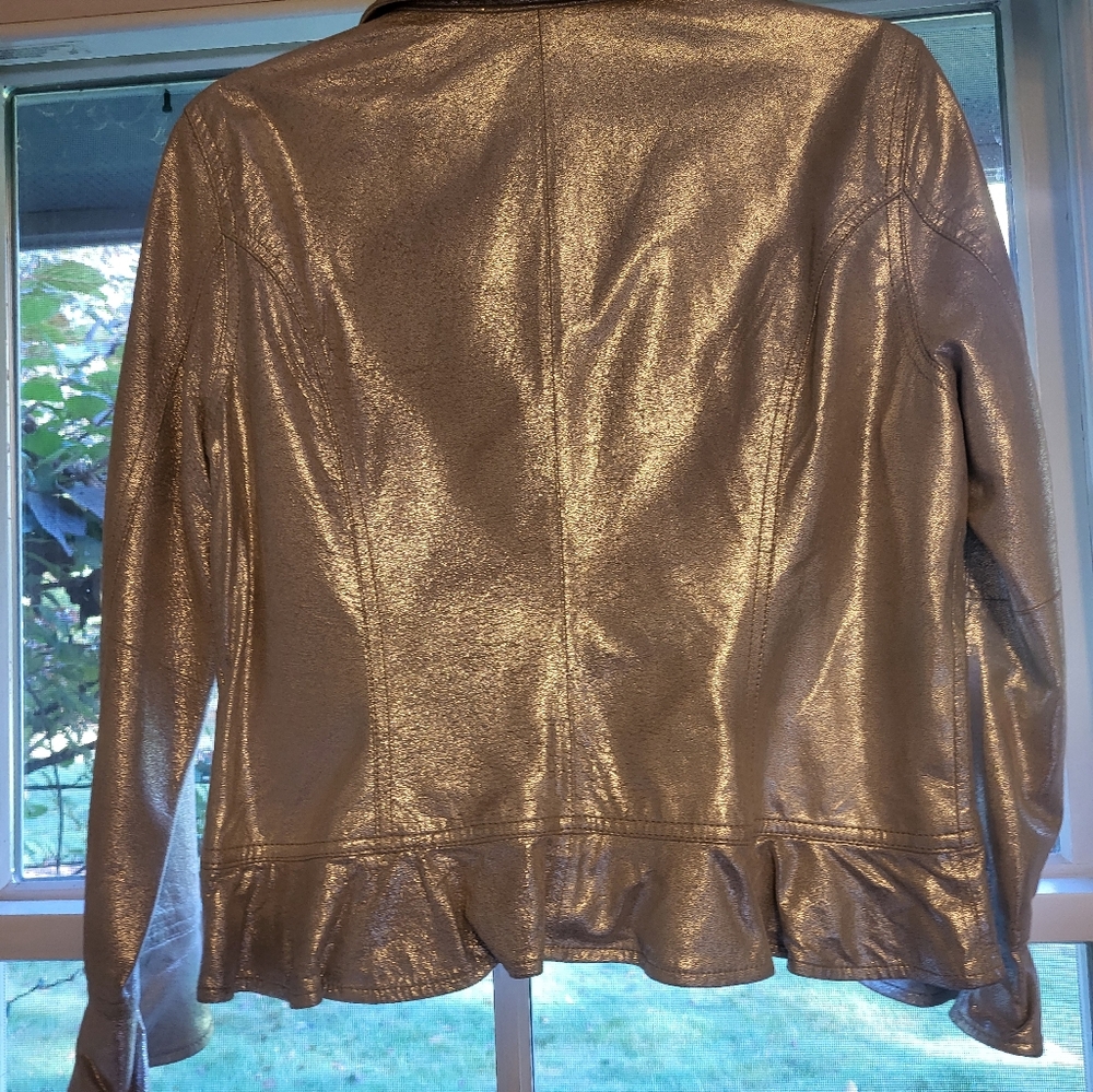Metallic Silver Jacket - image 4